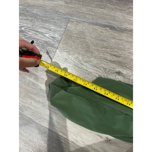 Norma Kamali Diana Gown Green Celadon Ruched One Shoulder Dress Size XS - Picture 9 of 11